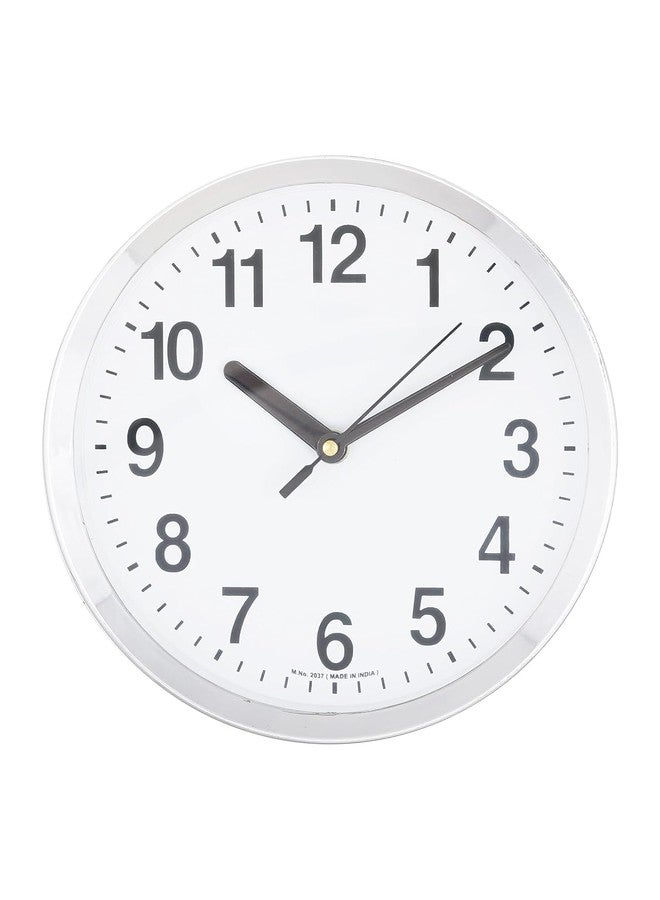 Flysmart ساعة حائط دائرية من فلاي سمارت، أنيقة وصغيرة الحجم، قطعة ديكور منزلية رائعة، تناظرية، مصنوعة من البلاستيك، 20 سم، متعددة الألوان - Image 5